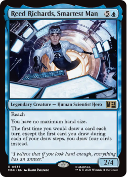 Reed Richards, Smartest Man single card from Magic: the Gathering
