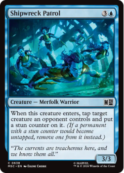 Shipwreck Patrol single card from Magic: the Gathering
