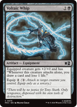 Voltaic Whip single card from Magic: the Gathering