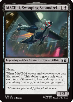 MACH-1, Swooping Scoundrel single card from Magic: the Gathering