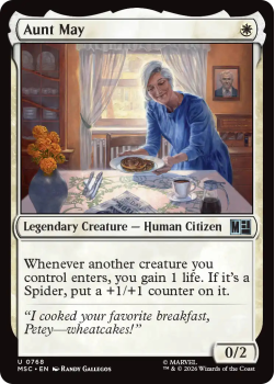 Aunt May single card from Magic: the Gathering