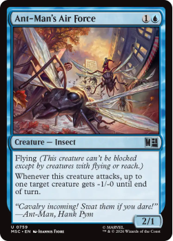 Ant-Man's Air Force single card from Magic: the Gathering
