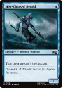 Mist-Cloaked Herald (FOIL) : 0760 MARVEL SUPER HEROES COMMANDER - Magic the Gathering Single Card