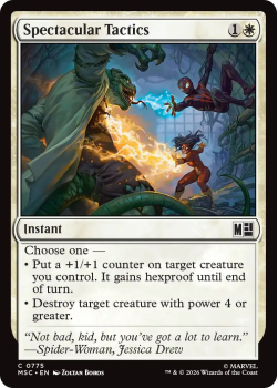 Spectacular Tactics single card from Magic: the Gathering
