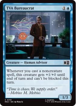 TVA Bureaucrat single card from Magic: the Gathering
