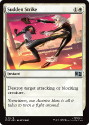 Sudden Strike (FOIL) : 0779 MARVEL SUPER HEROES COMMANDER - Magic the Gathering Single Card