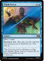 Think Twice (FOIL) : 0787 MARVEL SUPER HEROES COMMANDER - Magic the Gathering Single Card