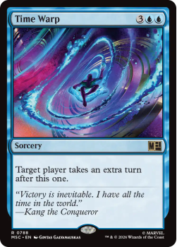 Time Warp single card from Magic: the Gathering