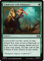 Commune with Dinosaurs (FOIL) : 0814 MARVEL SUPER HEROES COMMANDER - Magic the Gathering Single Card