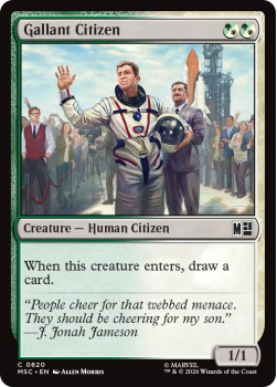 Gallant Citizen single card from Magic: the Gathering