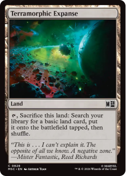 Terramorphic Expanse single card from Magic: the Gathering