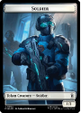 Soldier 3 // Villain 9 (FOIL) : TOK04 MARVEL SUPER HEROES - Magic the Gathering Single Card
