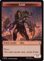 Wall 1 // Alien 11 (FOIL) : TOK01 MARVEL SUPER HEROES - Magic the Gathering Single Card - Image 2