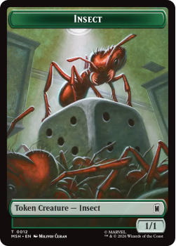 Insect 12 // Clue 17 single card from Magic: the Gathering