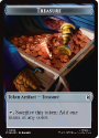 Villain 9 // Treasure 22 (FOIL) : TOK11 MARVEL SUPER HEROES - Magic the Gathering Single Card - Image 2