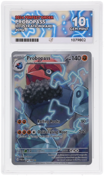 Probopass (ILLUSTRATION RARE) : 096/088 MEGA EVOLUTION PERFECT ORDER - ACE GRADING Graded Card – 10 GEM MINT