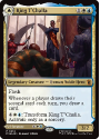 King T'Challa // Black Panther, Hope Enduring : 0219 MARVEL SUPER HEROES - Magic the Gathering Single Card