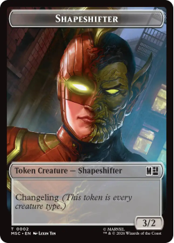Shapeshifter 2 // Ape Villain 10 single card from Magic: the Gathering