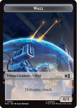 Wall 3 // Council of Reeds 8 single card from Magic: the Gathering