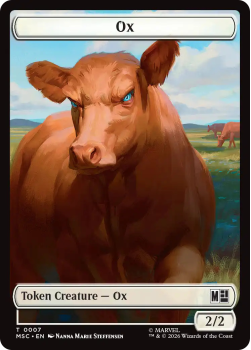 Ox 7 // Vibranium 15 single card from Magic: the Gathering