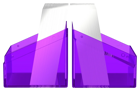 Ultimate Guard Boulder 100+ Clear - Amethyst - Image 3