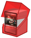 Ultimate Guard Boulder 100+ Clear - Ruby - Image 2