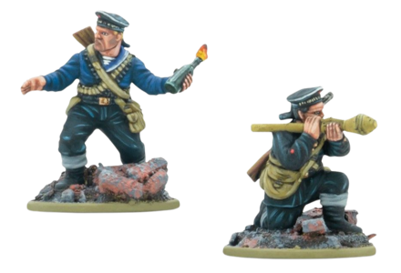 Bolt Action - Soviet Naval Brigade Tank Hunters Anti-Tank Team