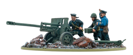 Bolt Action - Soviet Naval Brigade ZiS-3 Divisional Gun Crew