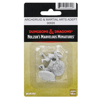 Dungeons & Dragons Nolzur&rsquo;s Marvelous Miniatures Archdruid & Martial Arts Adept