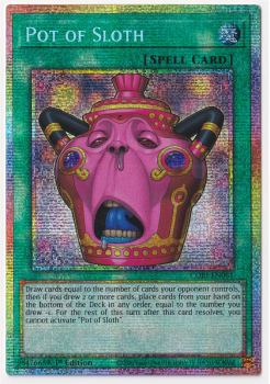 Pot of Sloth (Starlight Rare) single card from Yu-Gi-Oh