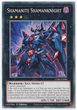Shamanite Shamanknight (Common) single card from Yu-Gi-Oh