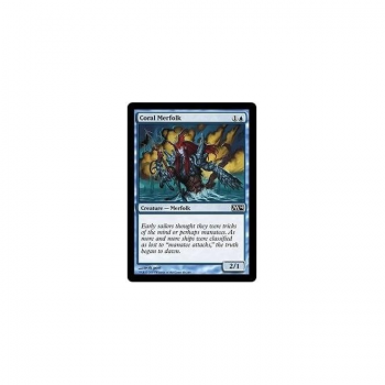 Coral Merfolk : MAGIC 2014 049/249 - Magic the Gathering Single Card