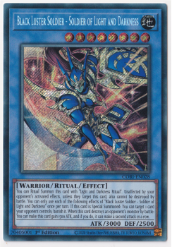 Black Luster Soldier - Soldier of Light and Darkness (Secret Rare) single card from Yu-Gi-Oh