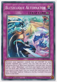 Blitzclique Alternator (Common) single card from Yu-Gi-Oh