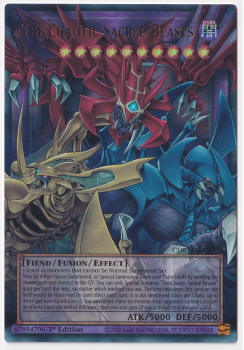 The Chaotic Sacred Beasts (Extended Art)(Ultra Rare) single card from Yu-Gi-Oh
