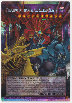The Chaotic Phantasmal Sacred Beasts (Extended Art)(Starlight Rare) single card from Yu-Gi-Oh