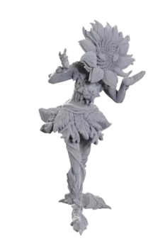 Pathfinder Deep Cuts Unpainted Miniatures Sunflower Leshy and Fruit Leshy