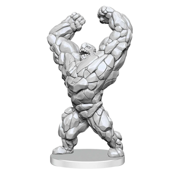 Pathfinder Deep Cuts Unpainted Miniatures Living Landslide & Living Wildfire