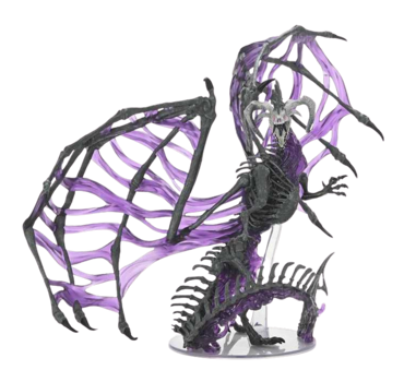 D&D Icons of the Realms: Black Dracolich Boxed Miniature