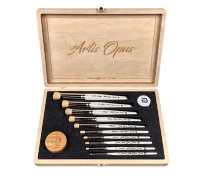 Artis Opus Series D-PLUS Complete 10 Drybrush Set
