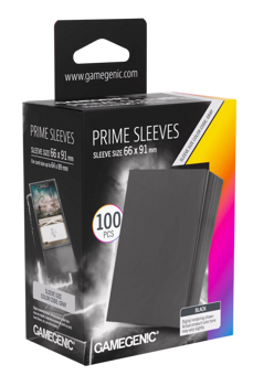 Gamegenic Prime Sleeves Black 66x91 (100 ct.)