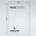 Gamegenic Prime Sleeves Black 66x91 (100 ct.) - Image 2