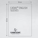 Gamegenic Board Game Sleeves CATAN English 56x82 (50 Ct.) - Image 2