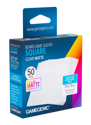Gamegenic Board Game Sleeves Square Clear Matte 73x73 (50 Ct.)