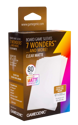 Gamegenic Board Game Sleeves 7 Wonders Clear Matte 67x103 (50 Ct.)
