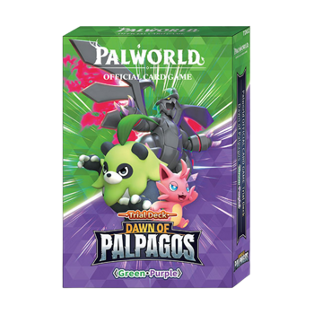 Palworld: Dawn of Palpagos Green-Purple Trial Deck