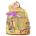 Loungefly - Tangled Rapunzel Glow Pin Trader Mini Backpack
