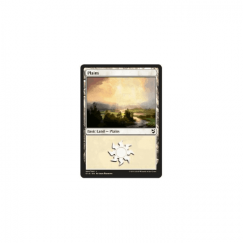 Plains : COMMANDER 2018 295/307 - Magic the Gathering Single Card