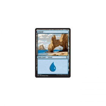 Island : COMMANDER 2018 297/307 - Magic the Gathering Single Card