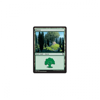 Forest : COMMANDER 2018 305/307 - Magic the Gathering Single Card
